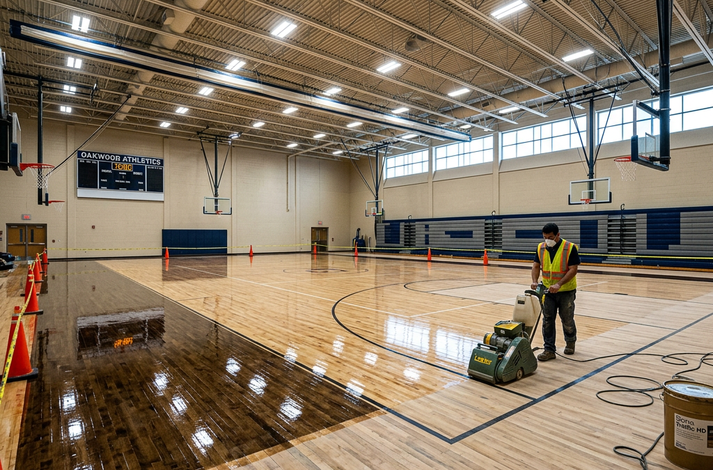Refurbishing Commercial Sports Floors: Durability and Safety Standards