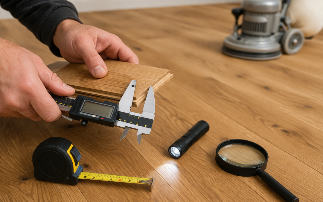 Can My Engineered Wood Floor Be Sanded? How to Measure Your Wear Layer Before You Start.
